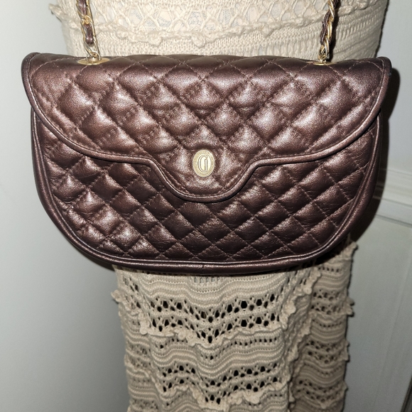 Ganson Handbags - Vintage Ganson quilted crossbody bag
